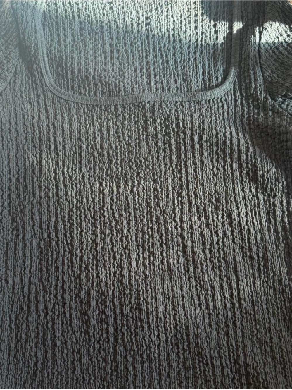 Old Navy Black Square-neck Tshirt